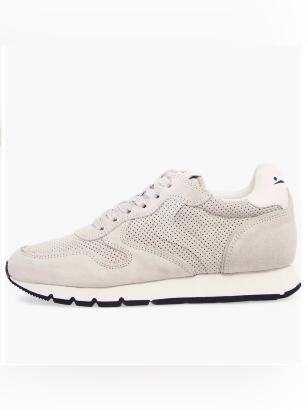 NWT VOILE BLANCHE JULIA Suede Sneaker in Ice